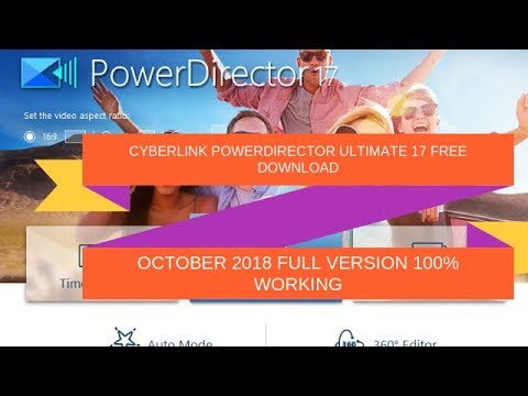 cyberlink powerdirector 17 free download